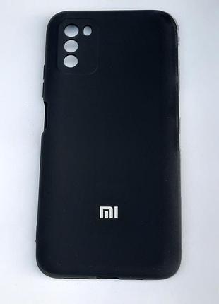 Силіконовий чохол для xiaomi poco m3 чорний