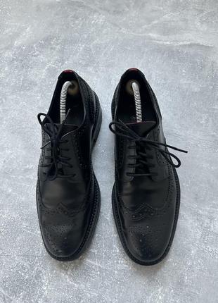 Мужские элитные туфли броги hugo boss luxity
