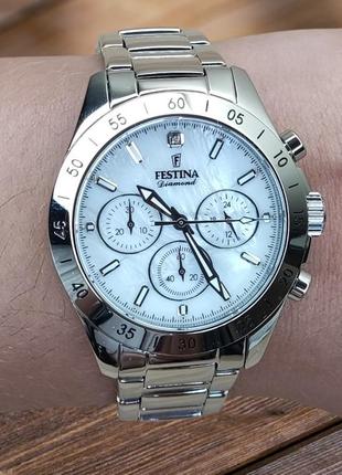 Новинка! жіночий оригінальний годинник з водозахистом 10bar- festina f20397/1