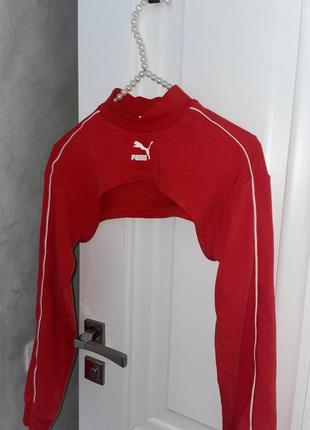 Стильна  оригінальна кофта «puma» xs-s