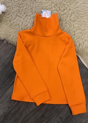 Водолазка - гольф рібана помаранчевий five stars