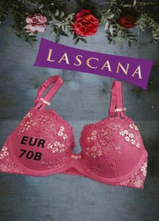 🌹lascana eur 70d/ на b бюстгальтер пуш ап лососево розовый маломерит 🌹