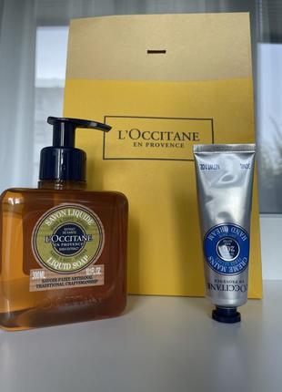 Loccitane мило та крем для рук