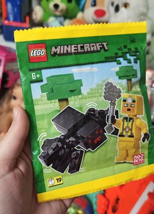 Міні лего набір "майнкрафт". minecraft. lego.