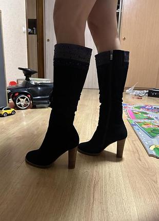 Дуже гарні, модні та теплі чобітки🖤🖤🖤