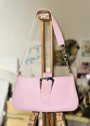 Pink little bag| нежно розовая маленькая сумочка