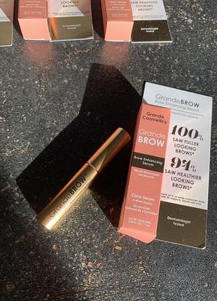 Cироватка для брів grande cosmetics grandebrow brow enhancing serum, 1мл