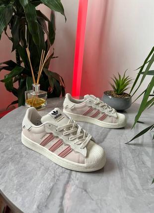 Кросы кросовки кроссовки кроси кросівки adidas superstar cappucino pink кроссовкі адідас суперстар адидас