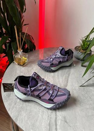 Кросы кросовки кроссовки кроси кросівки nike acg mountain fly low violet кроссовкі найк ейсж ацг моунтейн