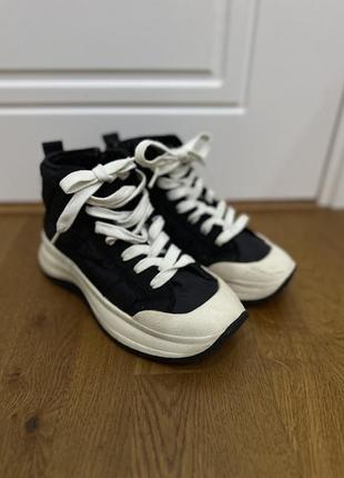 Высокие сникерсы (кеды, кроссовки) zara