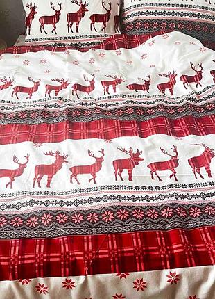 Байковое постельное белье качественное фланель