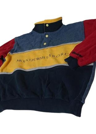 Детская винтажная толстовка свитер lotto италия