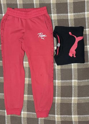 Жіночий теплий костюм puma