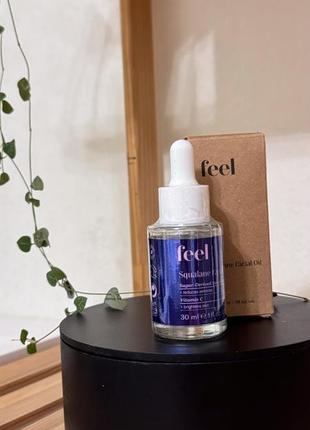 Масло для лица со скваланом feel beauty squalane facial oil