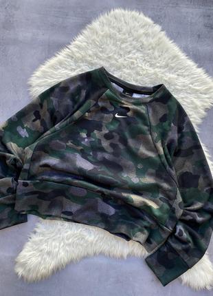 Спортивный свитшот nike милитари