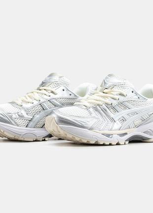 Женские кроссовки tenis asics tiger runner feminino branco verde6 фото