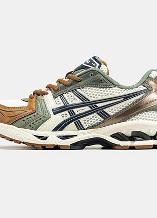 Чоловічі кросівки asics gel-kayano 14 grey silver black orange