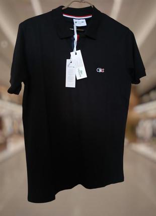 Lacoste мужская футболка черная