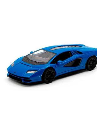 Модель легкова lamborghini countachlpi метал.інерц.відкр.дв.4кол.