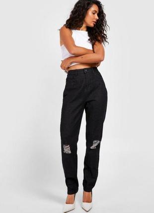 Черные джинсы boohoo размер Бренд14