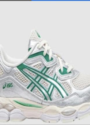 Женские кроссовки gel-nyc kale cream green