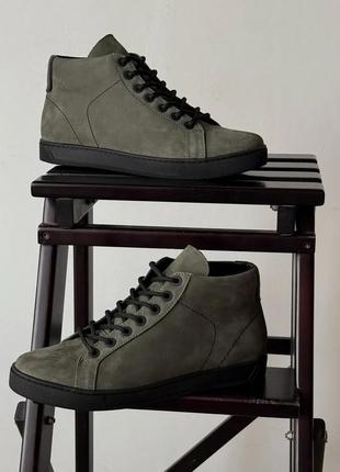 Кеды мужские, нубук.