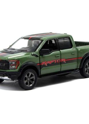 Модель пікап ford f-150 raptor (2022) 5'' kt5436fw метал.інерц.відкр.дв.4кол.кор./96/