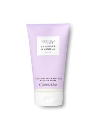 Оригінальний гель для душу natural beauty moisturizing cream body wash - lavender & vanilla victoria's secret