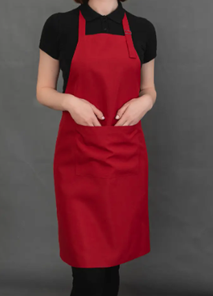 Фартук червоний