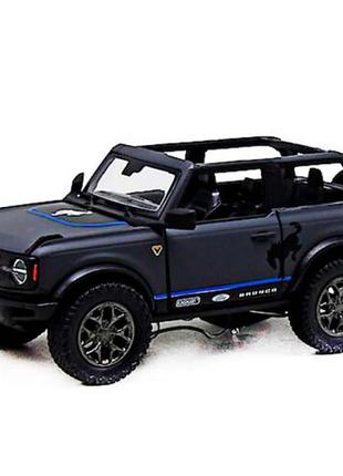 Модель джип ford bronco (open top) 5'' kt5438wfa метал.інерц.відкр.дв. 4кол.кор./96/