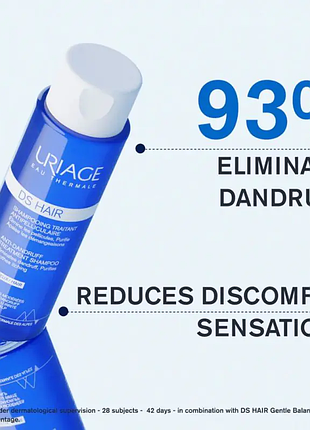 Шампунь против перхоти  uriage ds hair shampoing traitant antipelliculaire 200 ml