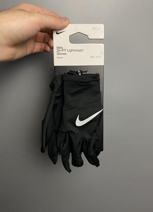 Перчатки nike dri-fit lightweight gloves/ варежки найк/ оригинал/s/m