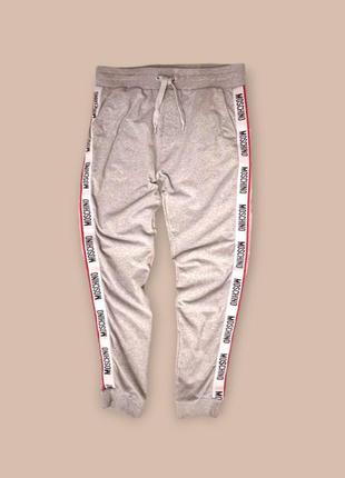 Мужские спортивные штаны moschino tape jog pants