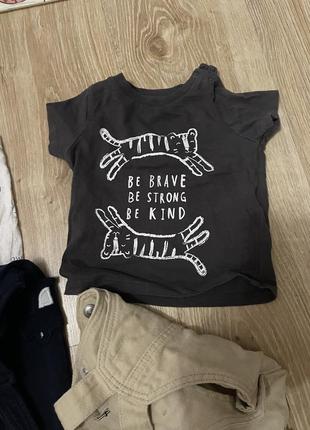 Летний набор на мальчика 3-6 м 68 р5 фото