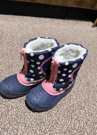 Сноубутси, сапоги дитячі, зимове взуття