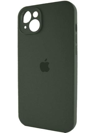 Чохол для смартфона silicone full case aa camera protect for apple iphone 14 40,atrovirens 3