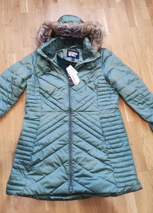 Жіноча зимова куртка lands end. xl
