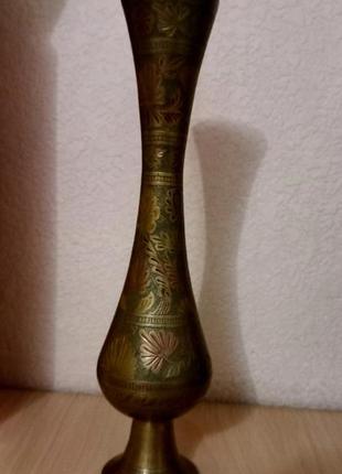 Індійська ваза латунь 2