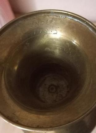 Індійська ваза латунь 5