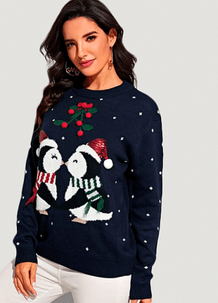 Свитер новогодний в наличии 19,5.