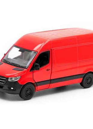 Модель автобус mercedes-benz 5'' kt5426w sprinter метал.інерц.відкр.4кол.кор./96/