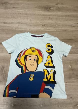 Футболка мальчишки 2-3 года f&amp;f