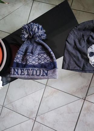 Шапка демісезонна benetton на хлопчика 12-13 років