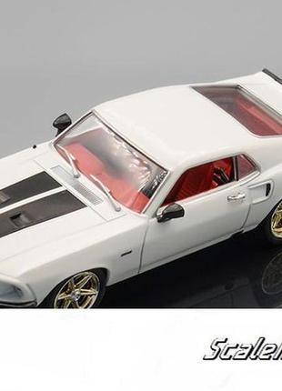 Масштабна модель ford mustang fastback (1969). fast & furious. з кінофільму форсаж. масштаб 1:43