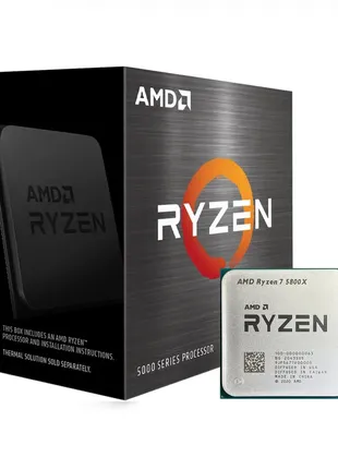 Мощный процессор amd ryzen 7 5800x – 8 ядер, 16 потоков новый