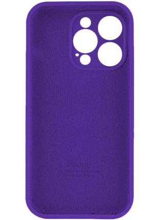 Чохол для смартфона silicone full case aa camera protect for apple iphone 13 pro 54, amethist 2