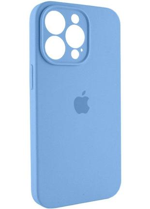 Чохол для смартфона silicone full case aa camera protect for apple iphone 16 pro 49,cornflower 2