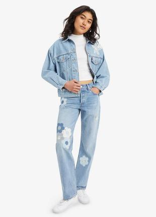 Женские джинсы levi's 501 '90s с нашивками