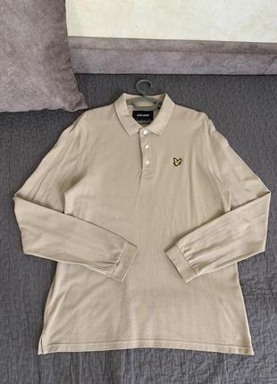 Кофта с воротником lyle &amp; scott