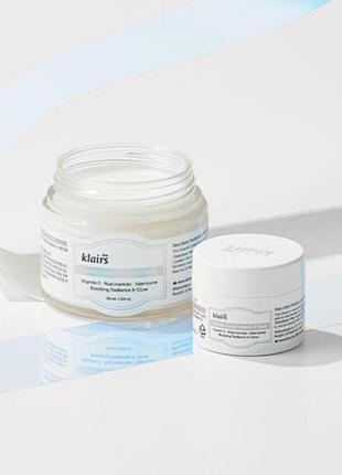 Зволожуюча нічна маска dear klairs freshly juiced vitamin e